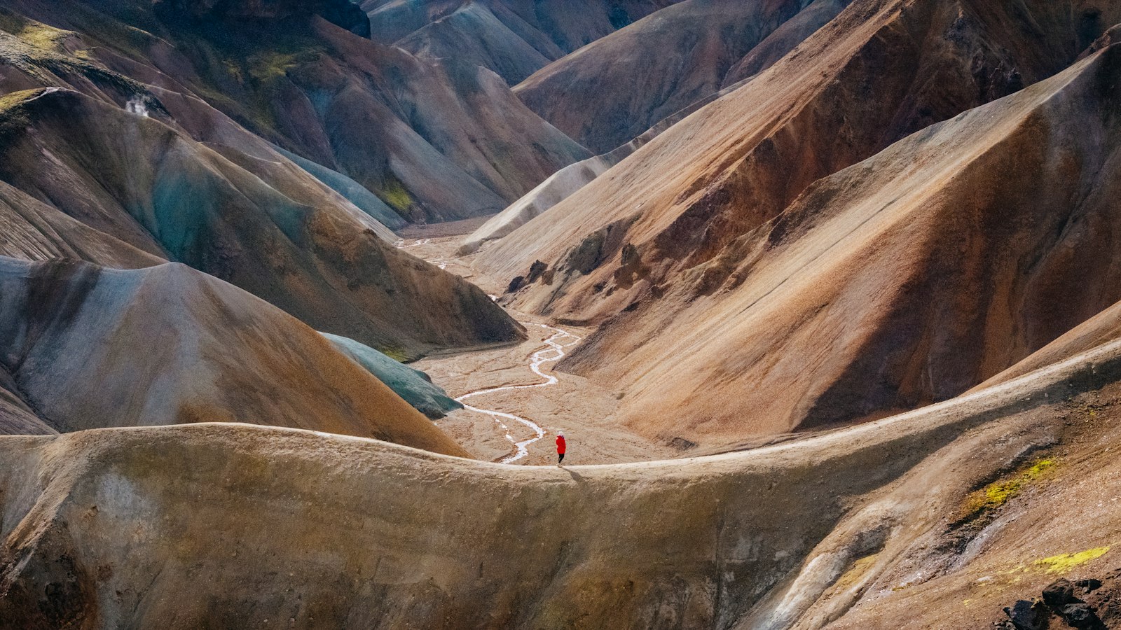 The rhyolite mountains of Landmannalaugar
